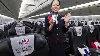 日本航空が東京五輪・パラリンピックの特別塗装機