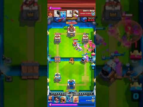 Justz4bun clash royale last second miracle just enjoy the match never give up