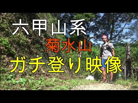 【六甲山】六甲縦走路の中でトップクラスに急で有名な菊水山を、ガチ全力で登ってみた。マラソンよりハードなトレイルランニング、六甲山、菊水山はどんな所かぜひ参考にして下さい＾＾