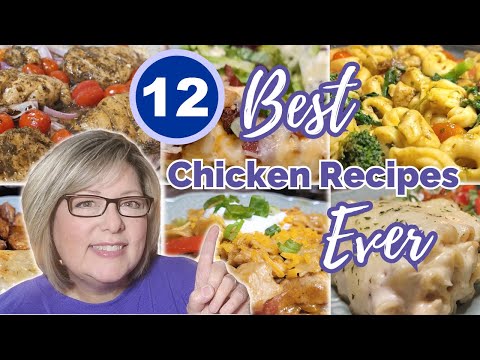 12 AMAZING 🤩 Chicken Recipes That Will SAVE Your Weeknight Dinners | EASY CHICKEN DINNER MARATHON!