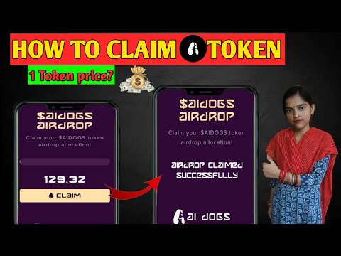 How to claim ai dogs token | Ai dogs new update | Ai dogs listing |