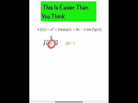 Composition Of Functions | Algebra 2