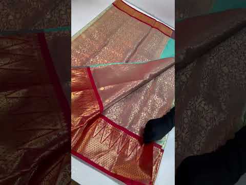 Presenting the new range and pattern of semi pure Kanjeevram soft silk pattu weave withPrice -1899+$