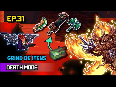 PROVIDENCE NO HELL E ARMAS NOVAS!! - Terraria Calamity Death Mode EP. 31