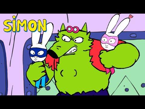 A Super Team | Simon | Season 4 Full Episode | Cartoons for Kids