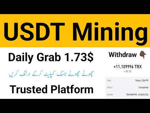 Trusted Usdt Earning App in Pakistan Today | Make Money Online At Home | 🔥 Earn 100$ Daily Fastly