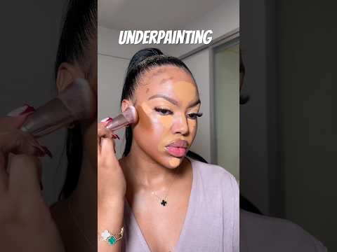 Under paint Makeup ?! Trust the process #underpainting #makeuptutorial