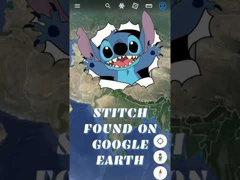 Stitch Found🤯In Google Map|Google Map Secrets|