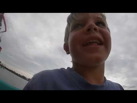 Learning to fish on the Lafayette River in Norfolk, Virginia