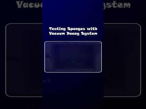 VeriPac Inspection System: Fun with Sponge Testing