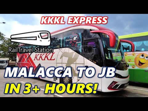 KKKL EXPRESS BUS FROM MELAKA TO JB! 🇲🇾🚌 KKKL Express Melaka Sentral→JB Larkin Sentral