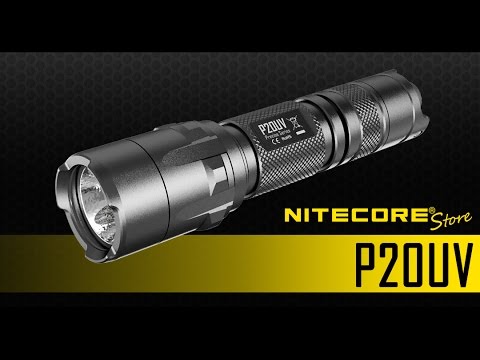 (Discontinued) Nitecore P20UV Black Light Demonstration