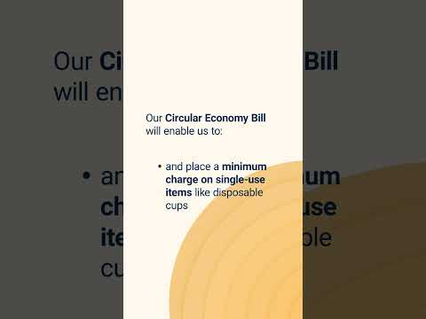 The Scottish Parliament has passed the Circular Economy Bill. Watch for more.