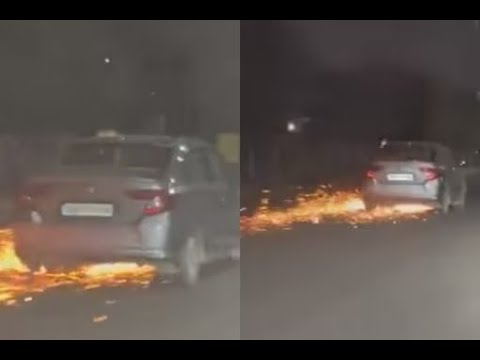 Like Sparks from F1 Cars, This Gurugram Vehicle Shocks Netizens. A Bike Aided the 'Stunt' | WATCH