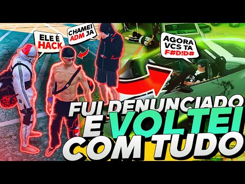 VOLTEI PRA CIDADE E FUI DIRETO PARA FACÇAO DE CARROS ME VINGAR DELES GTA RP