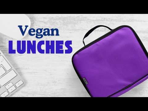 Quick Vegan LUNCH ideas perfect for Work! (not meal prep!)