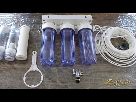 Installing Under Sink Custom Water Filter System DIY