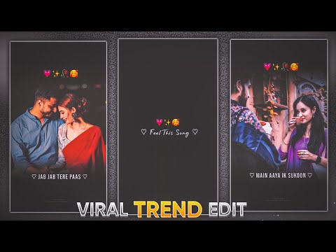 New Trending Instagram Reels Lyrics Video Editing in Alight Motion | Trending Reels Video Editing 🔥