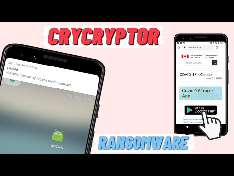 Analysis of CryCryptor Android Ransomware and how I created decryptor | fake COVID-19 tracing app