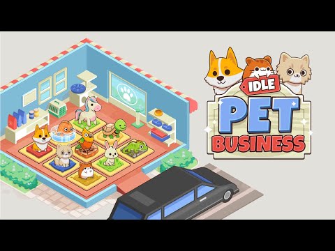 Idle Pet Business Game - GamePlay Walkthrough