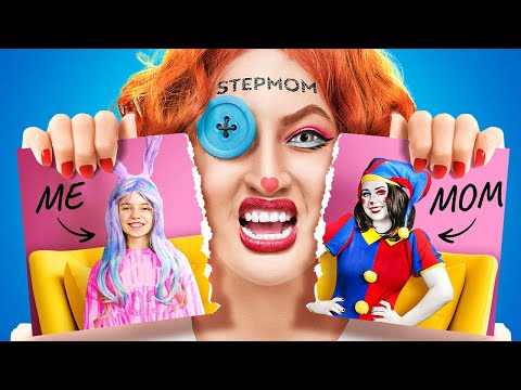 Good Mom VS Bad Stepmom | Pomni VS Ragatha | Awesome Digital Circus Parenting Hacks!