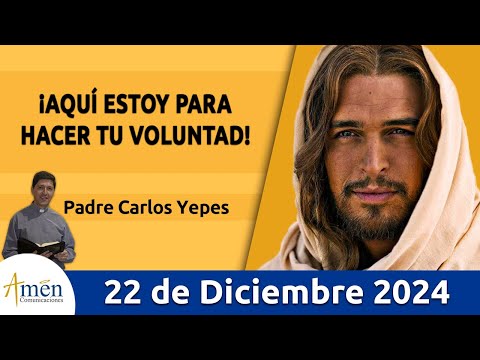 Evangelio De Hoy Domingo 22 de Diciembre 2024 #PadreCarlosYepes l San  Lucas 1, 39-45 | Misa