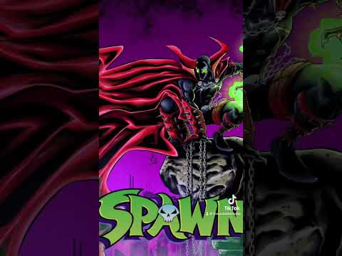 Spawn cover process #comics #art #fy #fypシ #fypシ゚viral #artist #spawn #toddmcfarlane #imagecomics