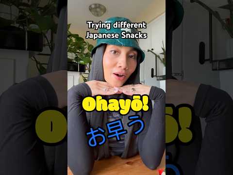 Yuna Trying Different Japanese Snacks (Part 1)