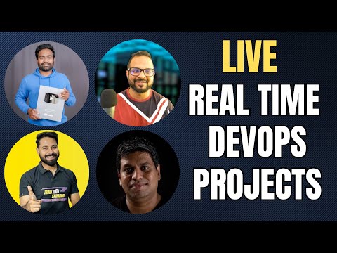 Let's talk about Real Time DevOps Projects | Join Me Live