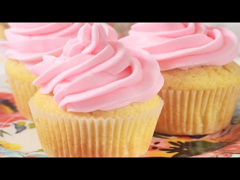 Vanilla Cupcakes Recipe Demonstration - Joyofbaking.com