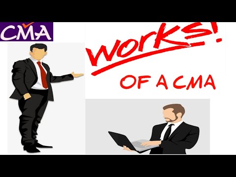 Works of a CMA ! CMA course !!Career as CMA !Govt.jobs in CMA !!Scope of CMA in India !!