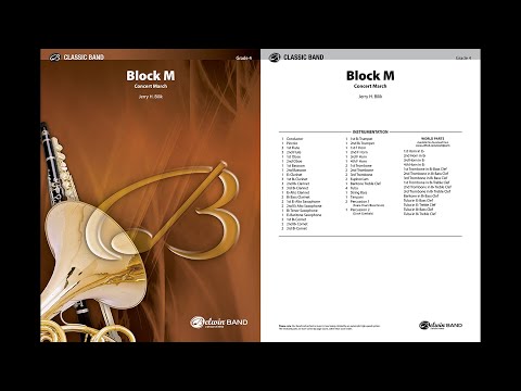 Block M, by Jerry H. Bilik – Score & Sound