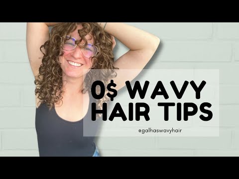 0$ people wavy/curly hair tips ❤️☺️