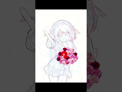 【 涼宮ハルヒの憂鬱 】 20周年お祝いして描いてみた 【 クリスタ / タイムラプス 】