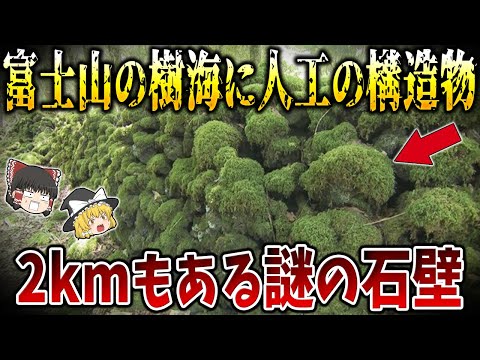 【ゆっくり解説】富士の樹海で見つかった謎の石塁！宮下文書に記された富士王朝の遺跡だった！？