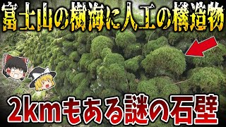 【ゆっくり解説】富士の樹海で見つかった謎の石塁！宮下文書に記された富士王朝の遺跡だった！？