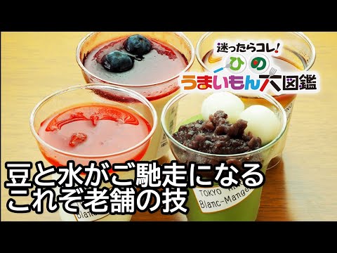 豆と水がご馳走になる、これぞ老舗の技/百草食品の豆乳プリン