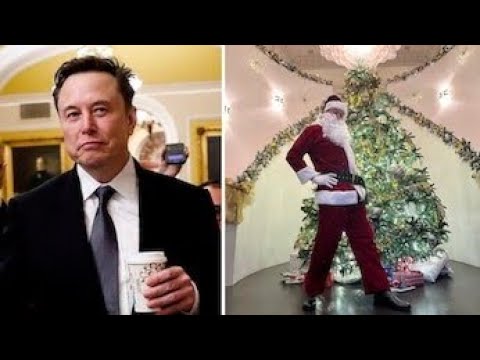 Elon Musk Posts WEIGHT LOSS Pic, Calls Himself "Ozempic Santa"