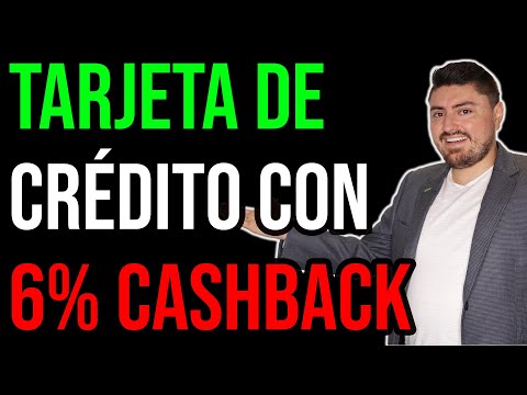 Encontré la tarjeta de crédito con 6% de CASHBACK