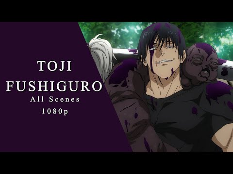 Toji Fushiguro | ALL SCENES | 1080p | S2