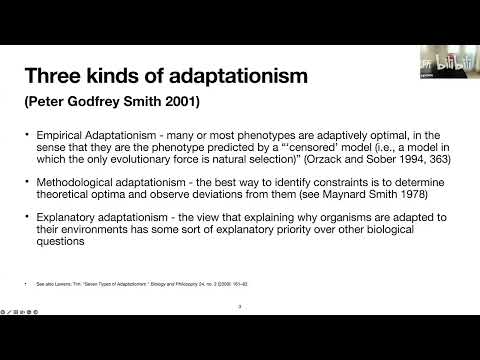 9 23 Rethinking adaptationism （Paul Griffiths） - PKU 北大人