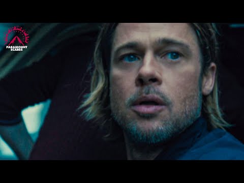 Brad Pitt Fights to Survive as Zombies Takeover | World War Z (2013) | Paramount Movies