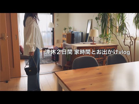 【連休】予定のない休日とお出かけ日の２日間vlog / 1日家事と自分時間を過ごす/ アラフィフの推し活日帰りツアー