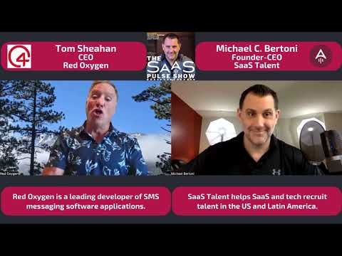 The SaaS Pulse Show - Episode #2 - Tom Sheahan - CEO - Red Oxygen