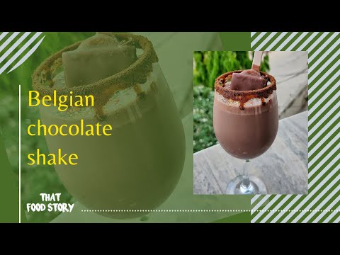 Belgian Chocolate Shake | Summer Recipe | Easy Shake Recipe | Fancy Drink |Chocolate Icecream Shake