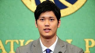 【ノーカット】日ハムの大谷翔平選手が会見　大リーグ挑戦へ