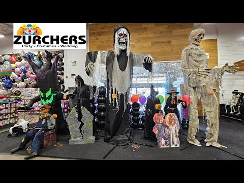 New 2024 Zurchers Halloween Store Walkthrough!