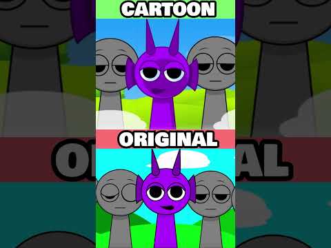 Incredibox Sprunki Cartoon Mod VS Original *HAPPY VERSION* 😭