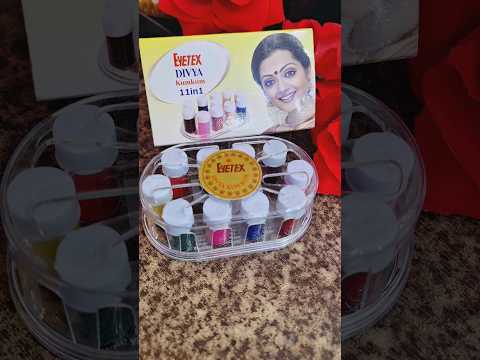 Best quality Eyetex 11in1 color kumkum #colorkumkum #shortsviral #colorful #makeup #bindi