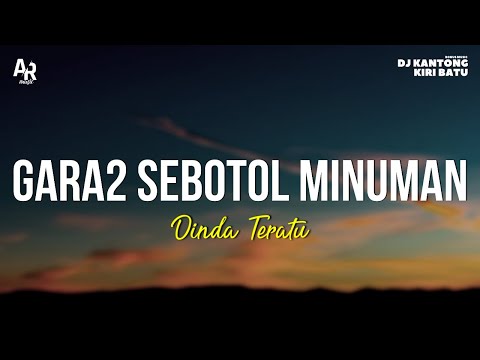 Gara-Gara Sebotol Minuman - Dinda Teratu (LIRIK)